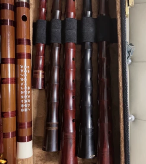 个人收藏的各种优质唢呐，红木，精品红木，百...