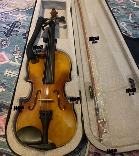 个人闲置转让原价1900的小提琴，几乎没弹...