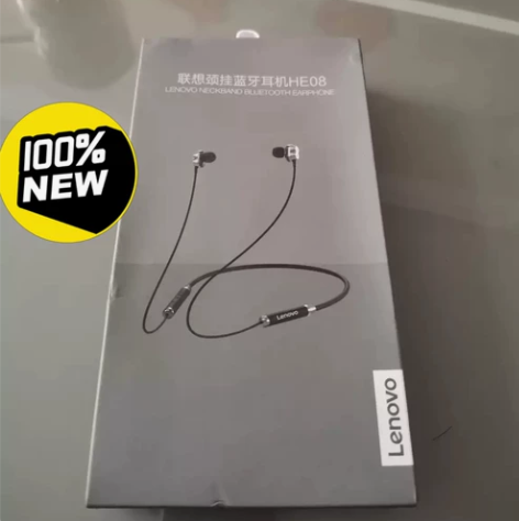 全新未拆封联想HE05无线运动型跑步蓝牙耳...