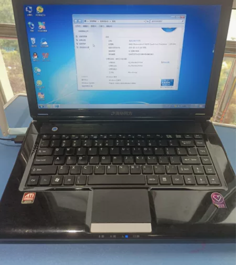 清华同方笔记本一台，配置看图片，大内存，朋...