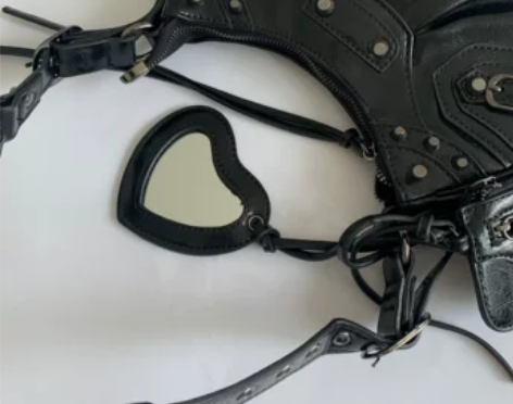 Three N博主搭配款重工百搭小众机车暗...