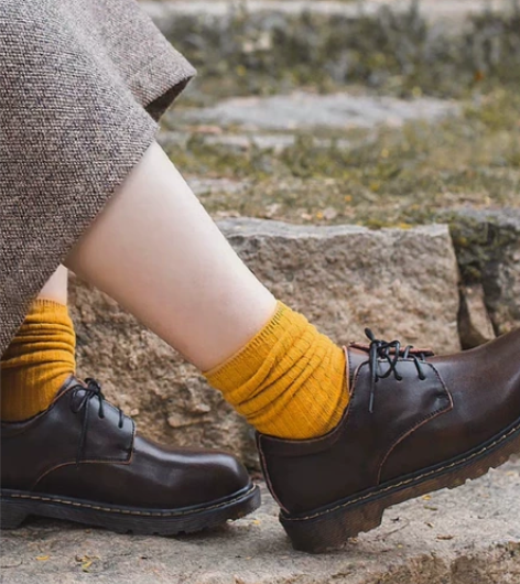 半岛鞋屋复古jk鞋子圆头日系平底单鞋小皮鞋...