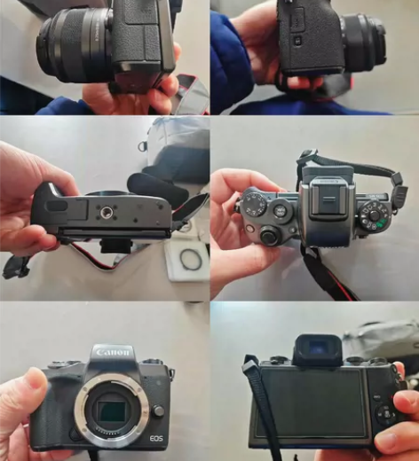 佳能m5  无磕碰划痕，带两镜头，一内存卡...