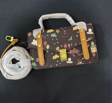 全新不莱玫bromen音乐家小剑桥包，底长...