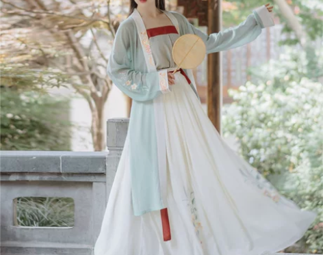 【芙蓉】茗月萱原创汉服女宋裤裙褙子四件套日...