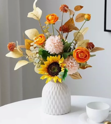 花店不干了，低价处理ins风高档仿真花假花...