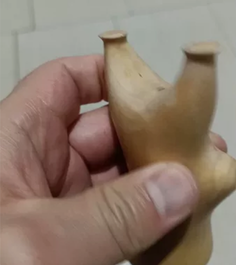 本人自己动手做的，东北柏木小弓，弓门4㎝，...