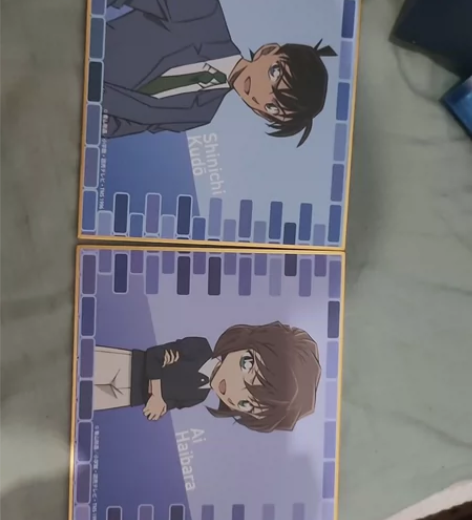 名侦探柯南色纸全新正品，新一+小哀 感兴趣...