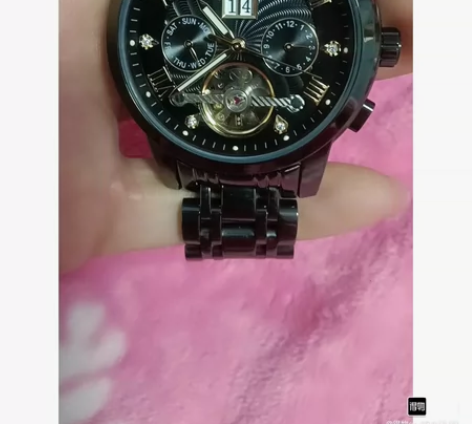 欧利时手表 全自动机械表 自动机械机芯 精...