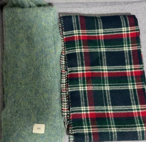 断舍离,95新围巾打包卖2条一起卖 售出不...