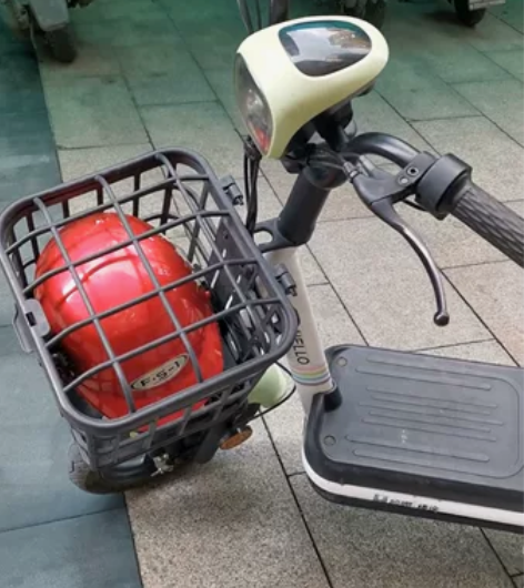 转让：九成新哈啰棒途电动车，前后液压减震，...