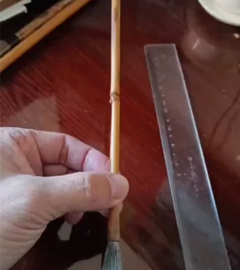 两支回流老笔，最高级毛料，适合书写行书，上...