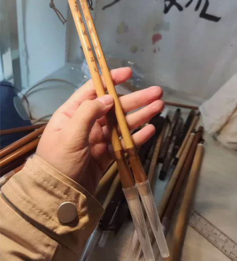 全新汉笔坊毛笔，用料讲究！狼毫羊毫牛耳毛，...