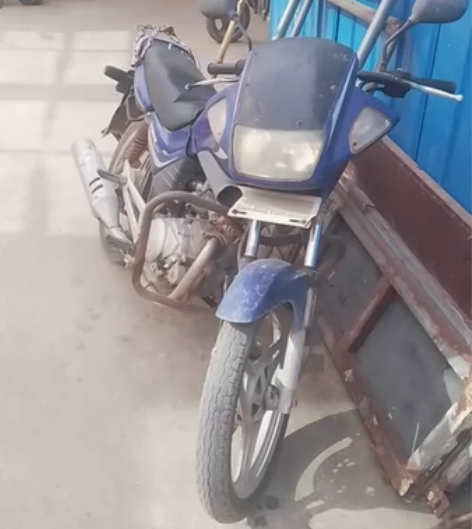 雅马哈天剑，电启动，不烧机油，轻松一百码 ...