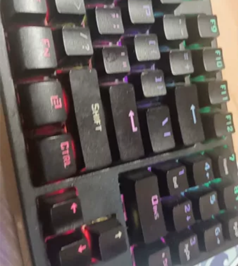 雷神KG3089R机械键盘 幻彩版有线机械...