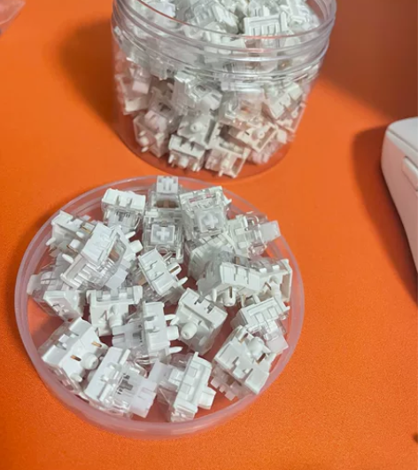 发狗外设 集贤白轴v2 电竞类银轴（提前触...