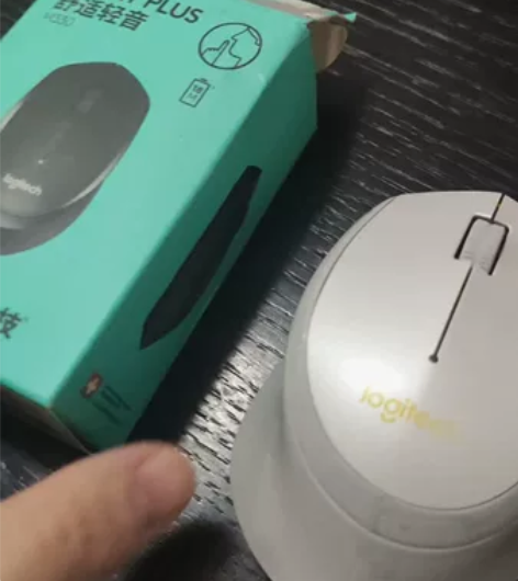 罗技m330静音版 无线鼠标  黑白蓝灰颜...