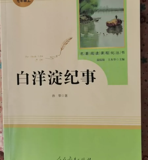 白洋淀纪事 从未使用过，全新书中附有内容讲...