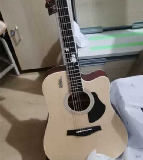 卢森G12F面单板吉他初学者学生男女生专用...
