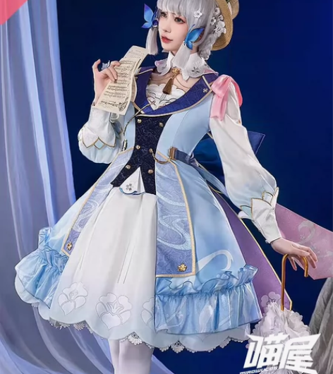 〔租〕喵屋小铺神里绫华花时来信cos大全套...