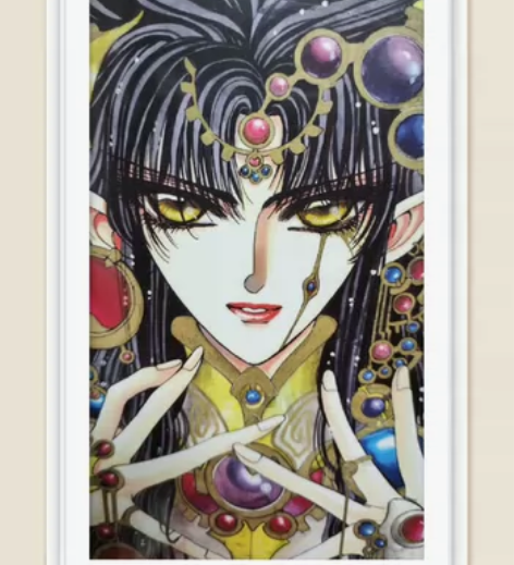 Clamp圣传完全版现代风格挂画 5幅全，...