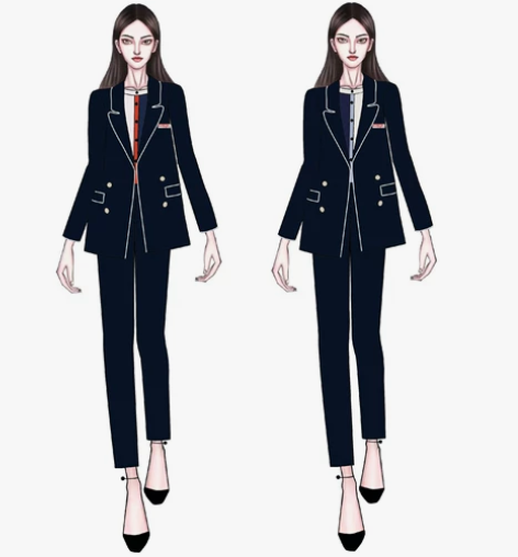 服装设计：ai/ps效果图，工艺图，款式图...