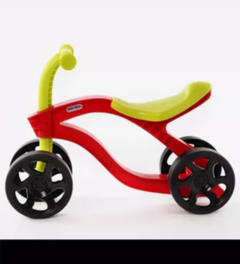 小泰克儿童无脚踏平衡车四轮学步车宝宝滑行车...