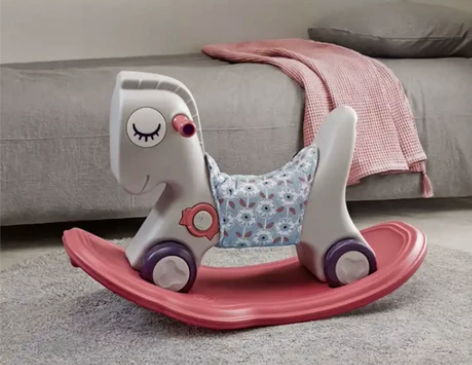 babycare宝宝摇摇马 儿童小木马摇马...