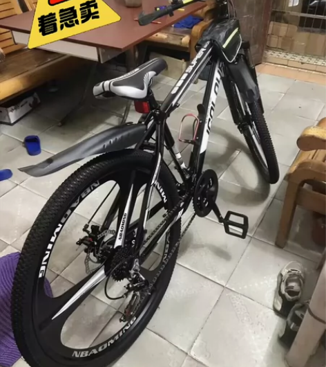 【捡漏二手】男女变速自行车26寸成人上班减...