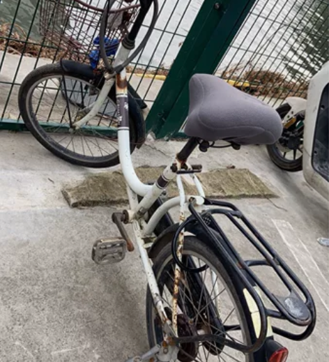 自行车，永久牌，白色，新换前后内胎，新换前...