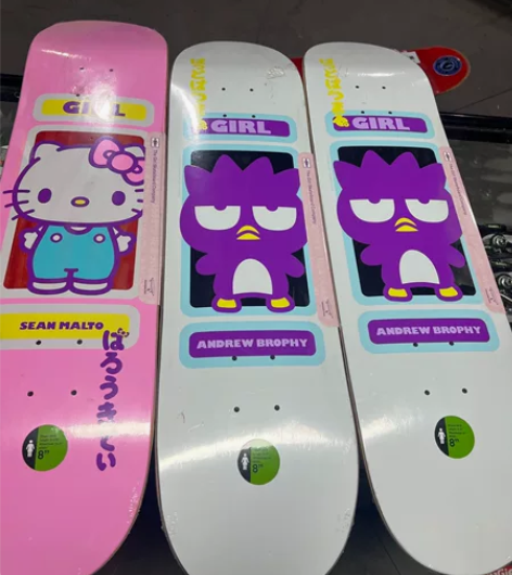 正品Girl滑板板面 三丽鸥系列联名 尺寸...