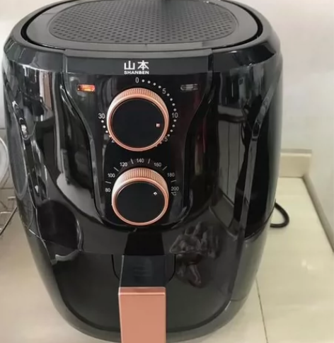 山本（SHANBEN）空气炸锅家用多功能大...