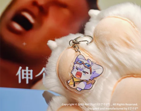 兽兽表情包挂件!Furry周边53钥匙扣F...