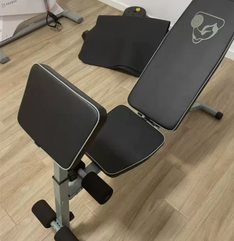 清仓处理，全新秒安装全折叠设计哑铃凳仰卧板...