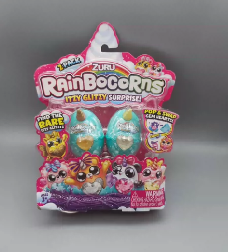 ZURU云波彩虹魔法蛋超迷你恐龙蛋独角兽公...