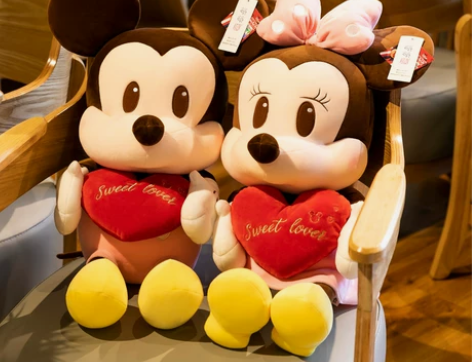 ?【狂欢价】米奇米妮公仔毛绒玩具正版迪士尼...