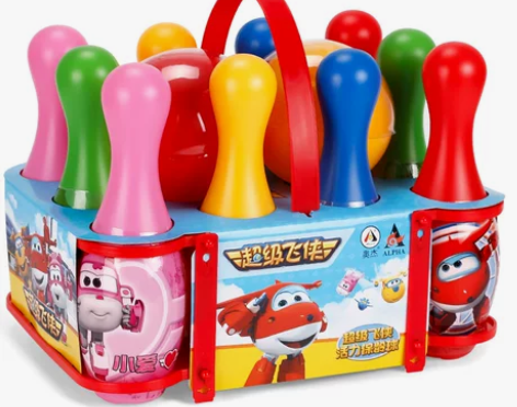 超级飞侠儿童大号保龄球室内益智宝宝卡通运动...