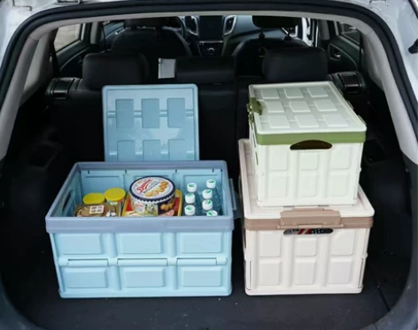 【库存特价处理】汽车后备箱折叠储物箱户外野...