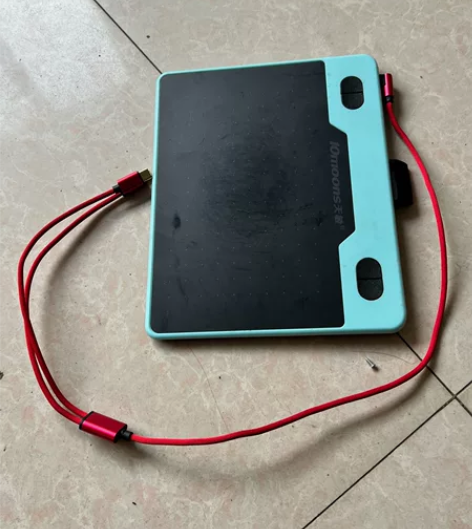 天敏t503数位板，收来的，没有笔，接手机...