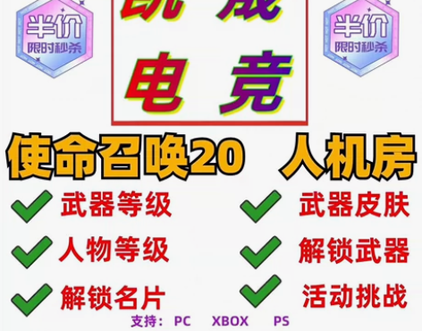 COD20人机房 使命召唤20     5...