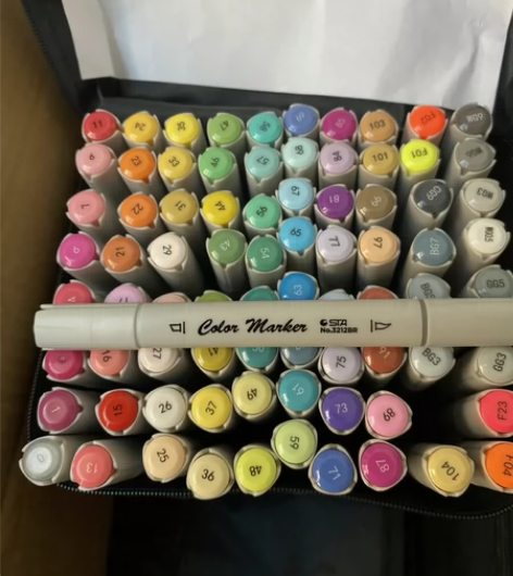 斯塔3212BR软头马克笔套装动漫设计美术...