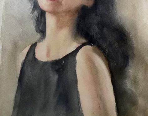 百分百 纯手绘定制，水彩，素描，速写代画，...