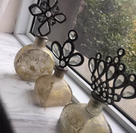 欧式复古做旧香水瓶 密封瓶塞 装饰配件梳妆...