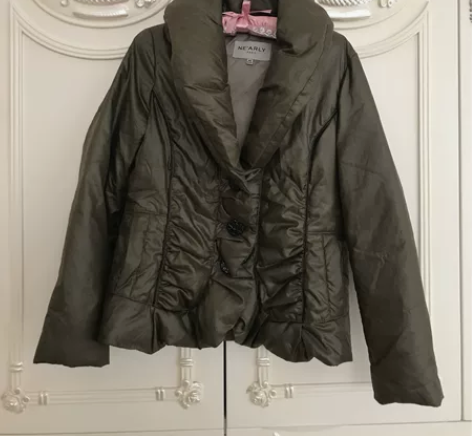 专柜正品NE＇ARLY旎莱雅女装短款薄羽绒...