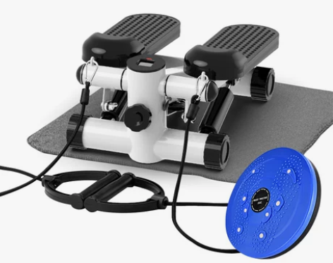 踏步机女家用静音减肥机原地登山脚踏机多功能...