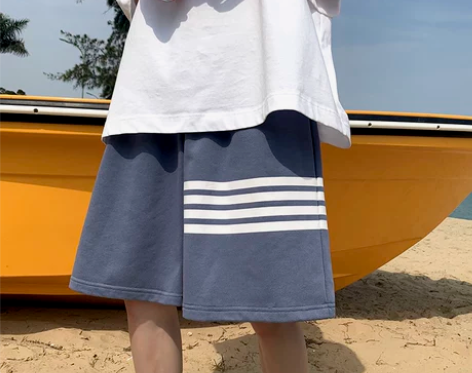 篮球短裤男夏季外穿薄款休闲裤潮流宽松运动五...