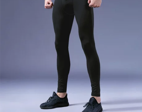 紧身裤男夏季健身跑步裤高弹篮球打底裤训练装...