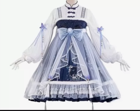 Uwowo悠窝窝 原创古风洛丽塔洋装 庄生...