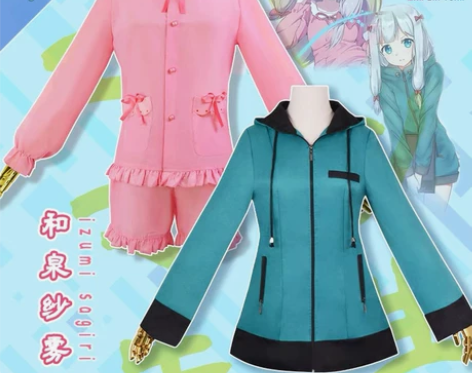 埃罗芒阿老师 和泉纱雾 粉色睡衣?外套基本...