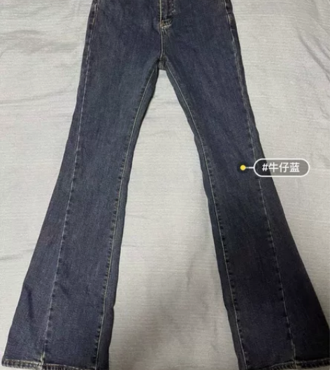 全新高腰牛仔裤，穿上具显瘦！ 买的时候29...